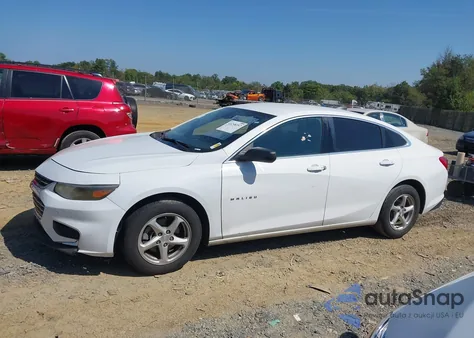 2018 Chevrolet Malibu 1Ls из США, поврежденный, VIN 1G1ZB5ST5JF184350